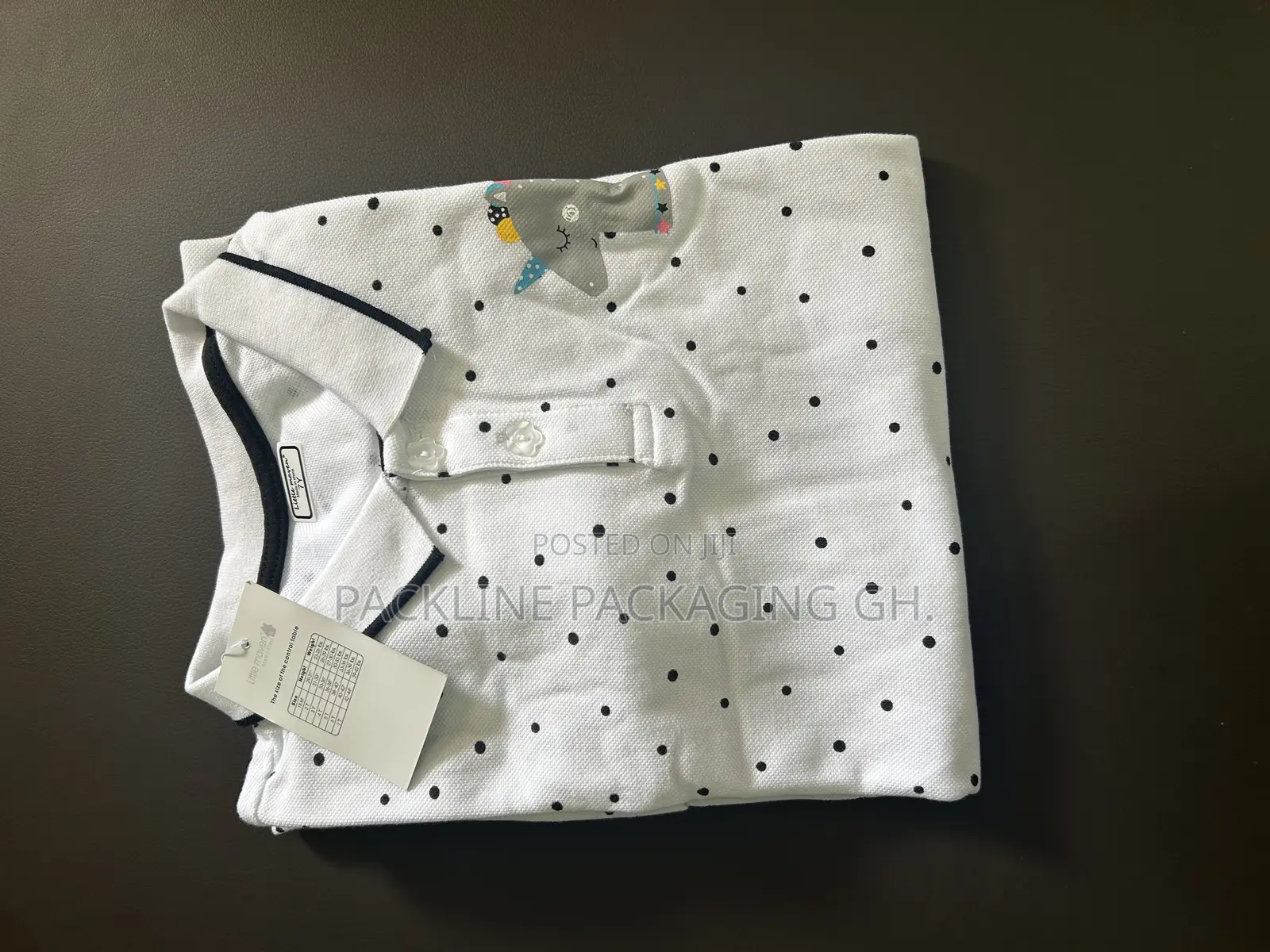 Girls White Polo Dress Kids Clothing Children Outfit