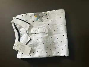 Girls White Polo Dress Kids Clothing Children Outfit