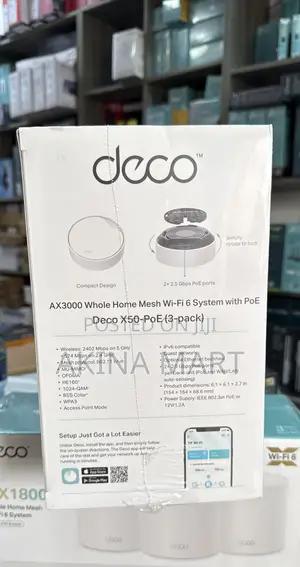 Deco X50 Tp Link Deco X50 3pack Deco X50-Poe