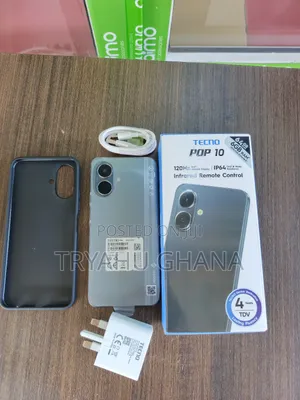 New Tecno Pop 10 64 GB Black