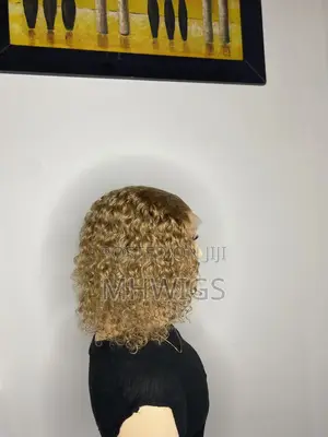 Blond Jerry Curls Unit