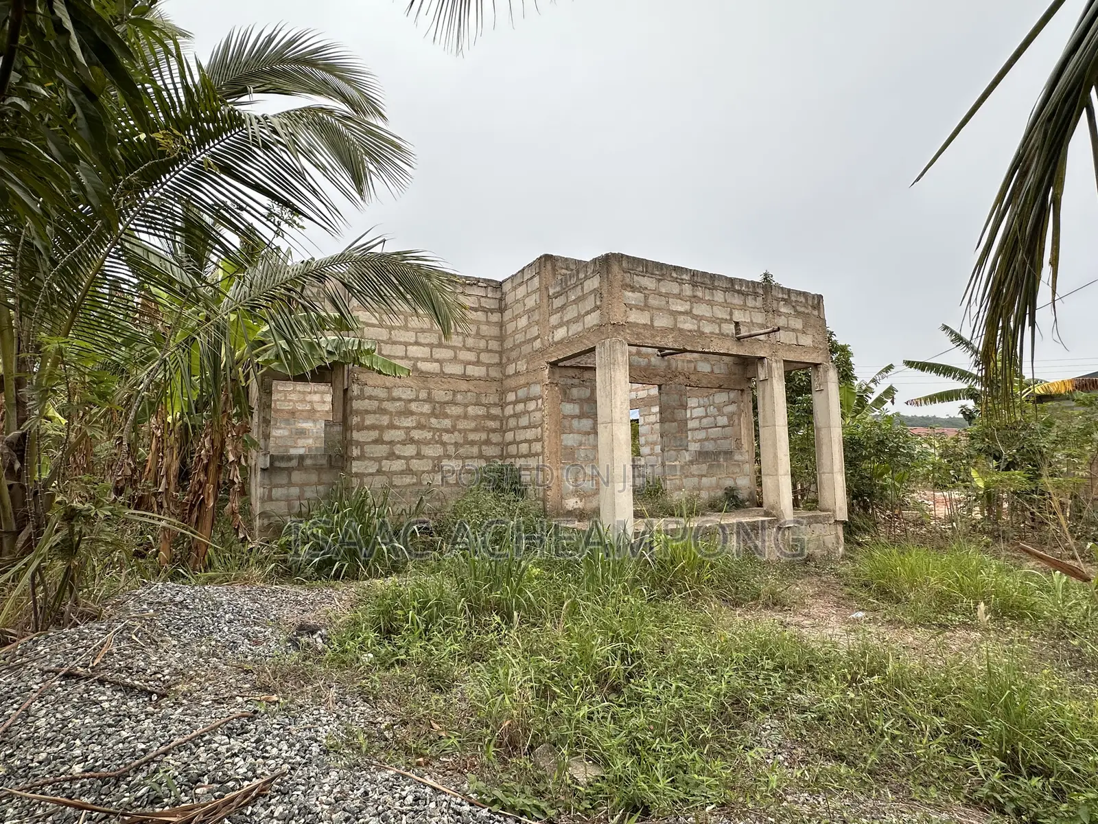 3bedroom Uncompleted Building At Pokuase
