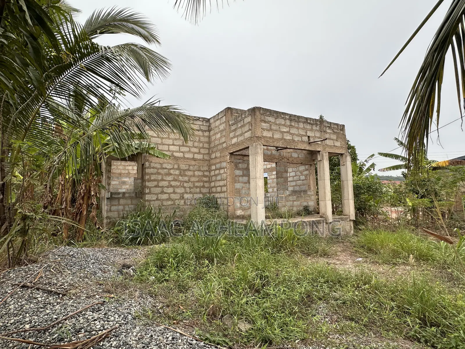3bedroom Uncompleted Building At Pokuase