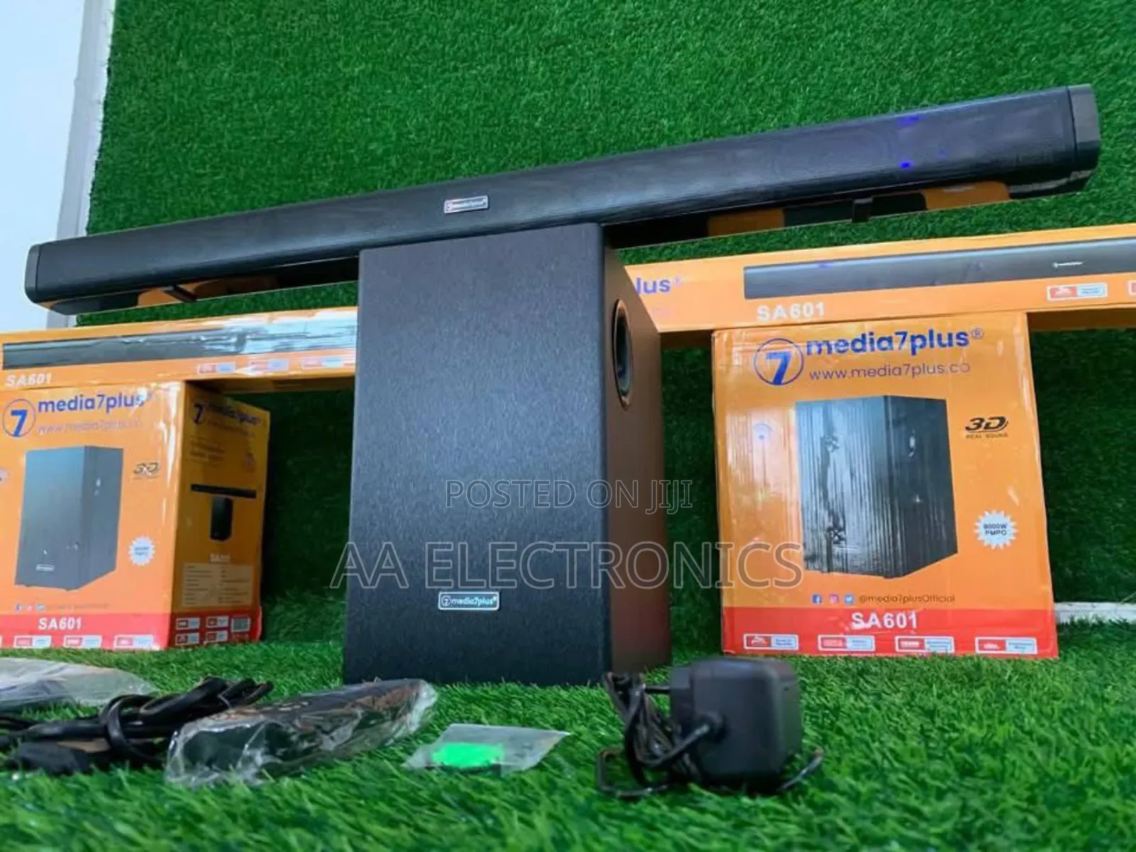 Media7plus Sound Bar and Woofer