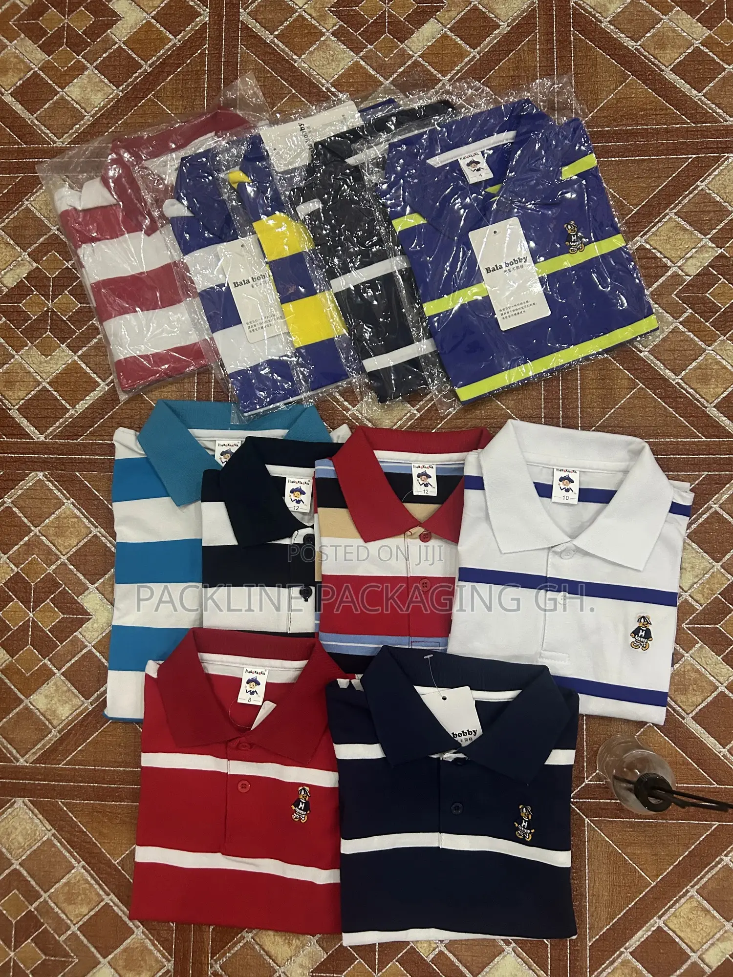 Children’S Polo Shirts Kids Outfit Cotton Top