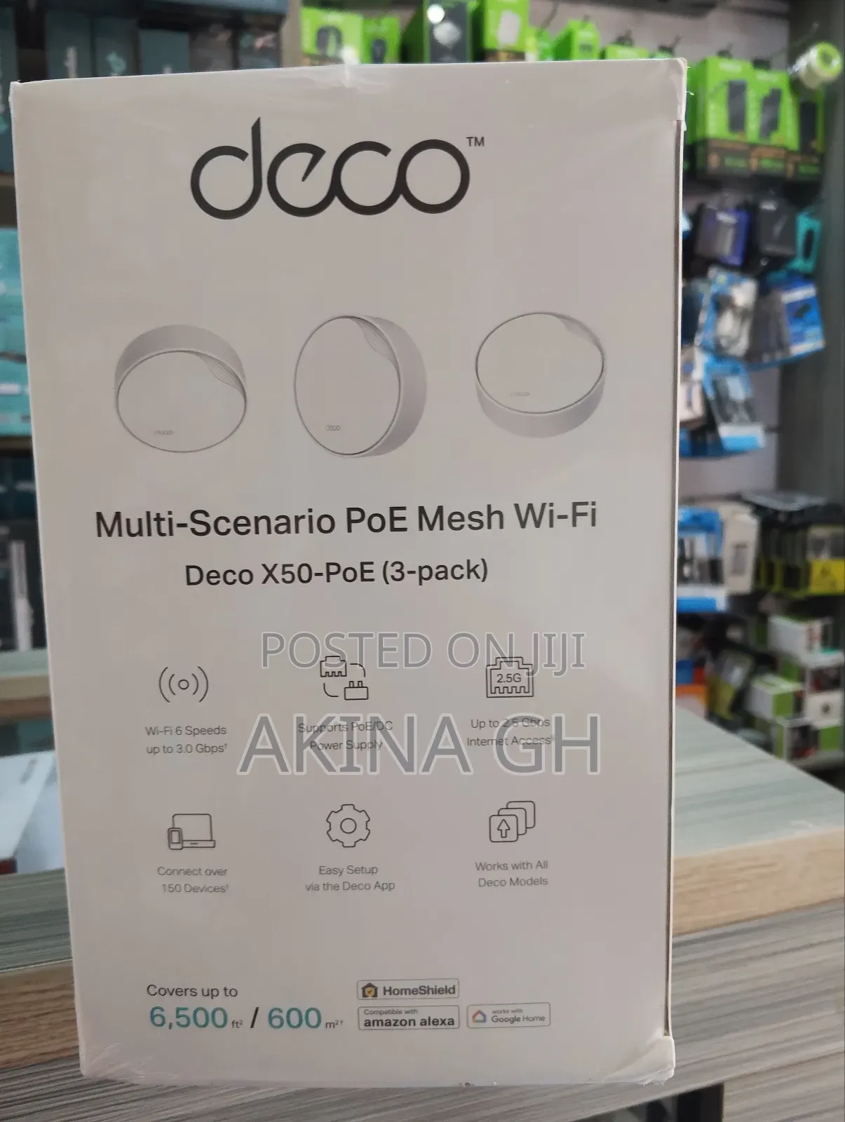Deco Multi-Scenario Poe Mesh Wi-Fi Deco X50-Poe