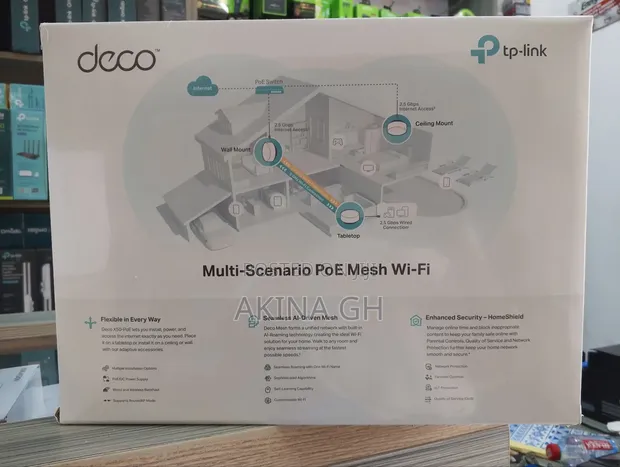 Deco Multi-Scenario Poe Mesh Wi-Fi Deco X50-Poe 3