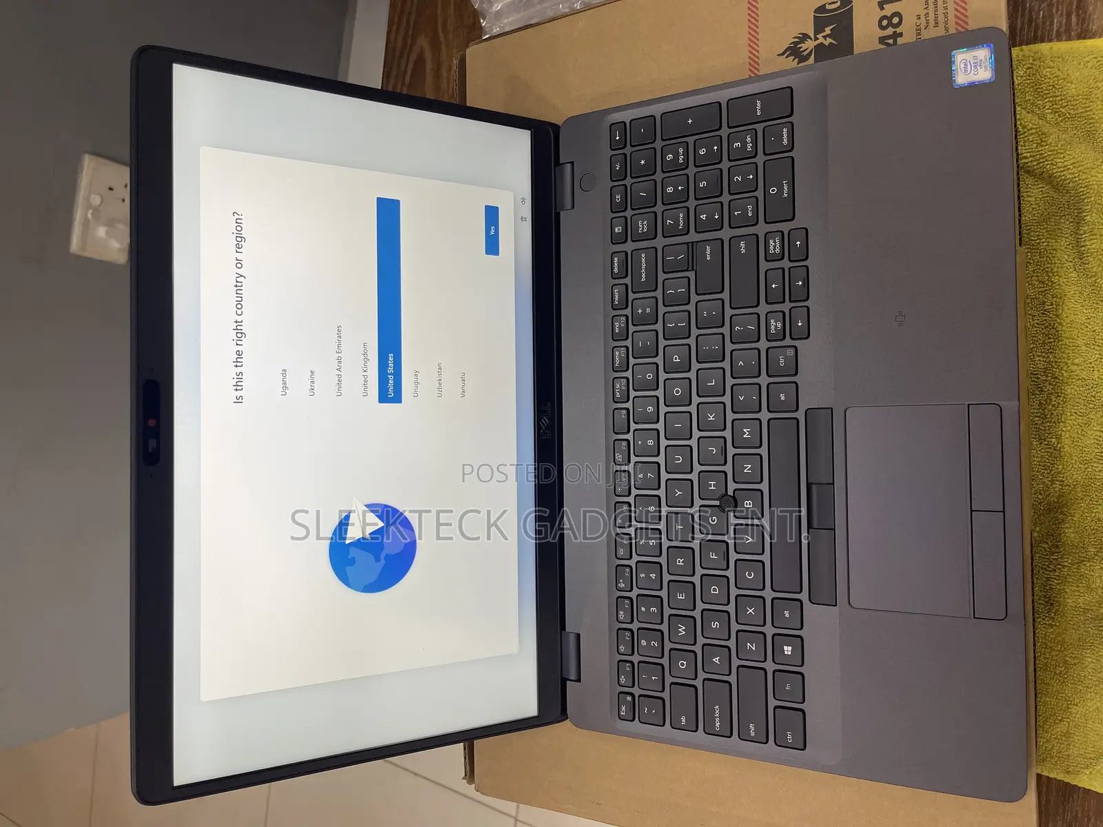 New Laptop Dell Latitude 5501 16GB Intel Core i7 SSD 512GB