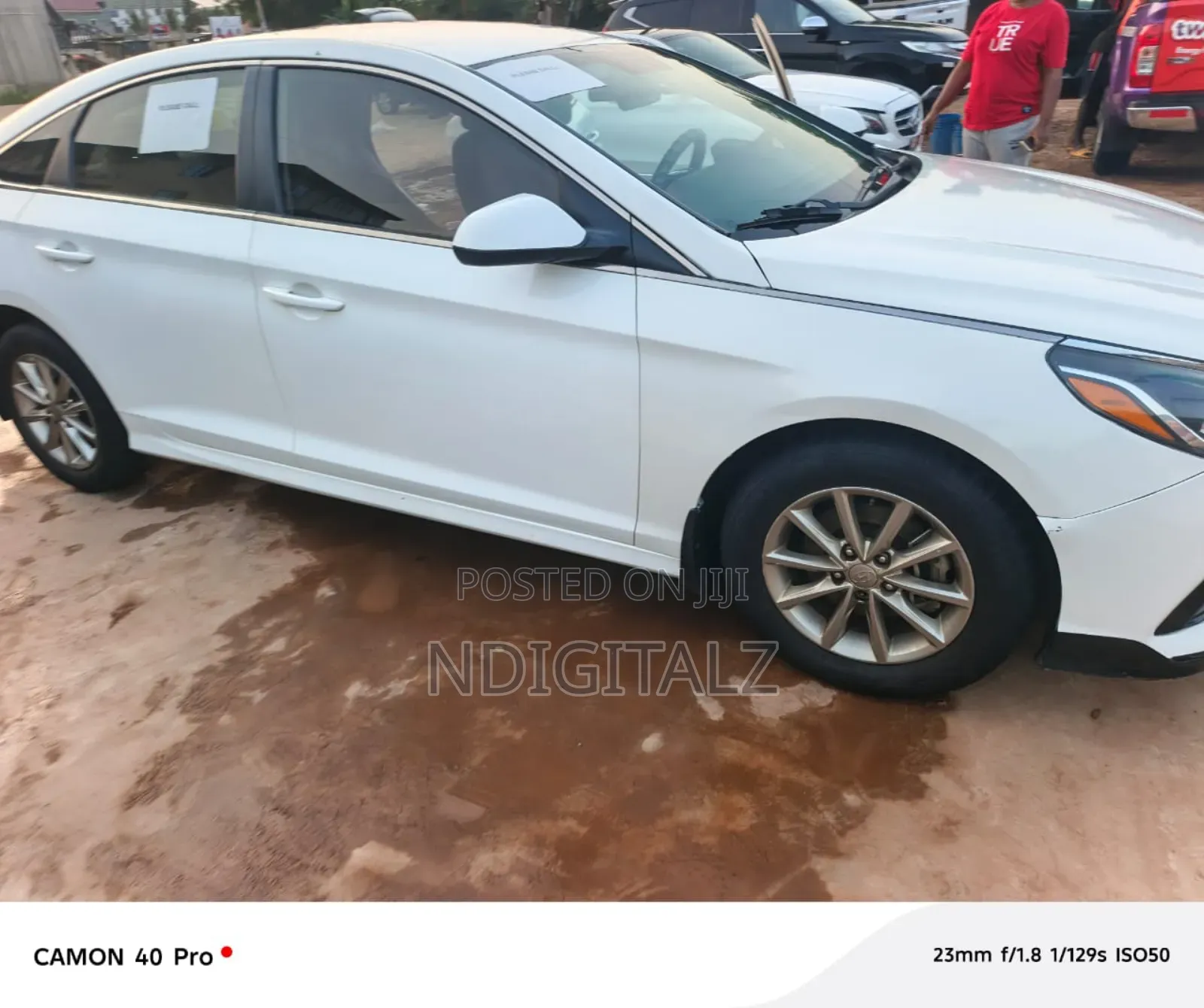 Hyundai Sonata SE 2019 White