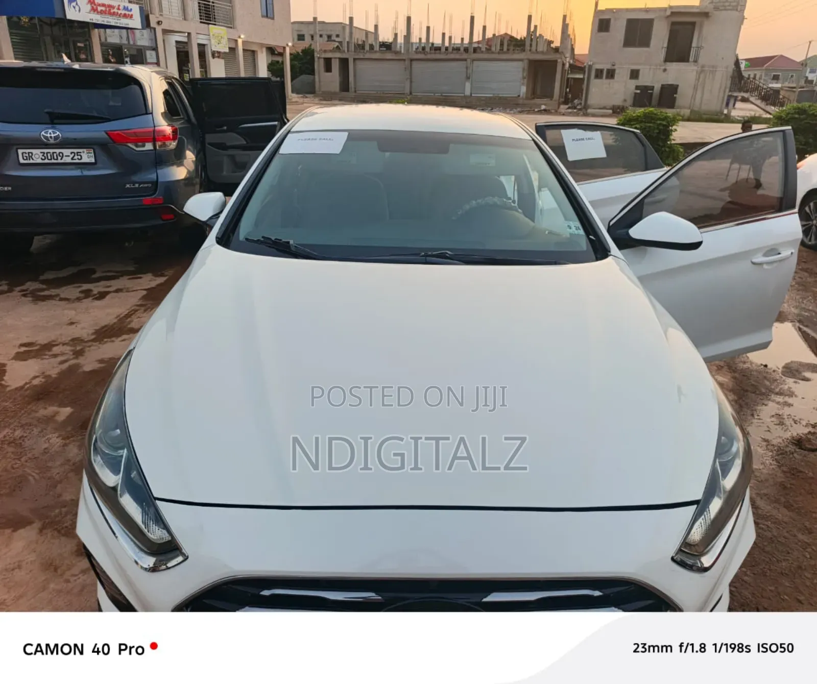 Hyundai Sonata SE 2019 White