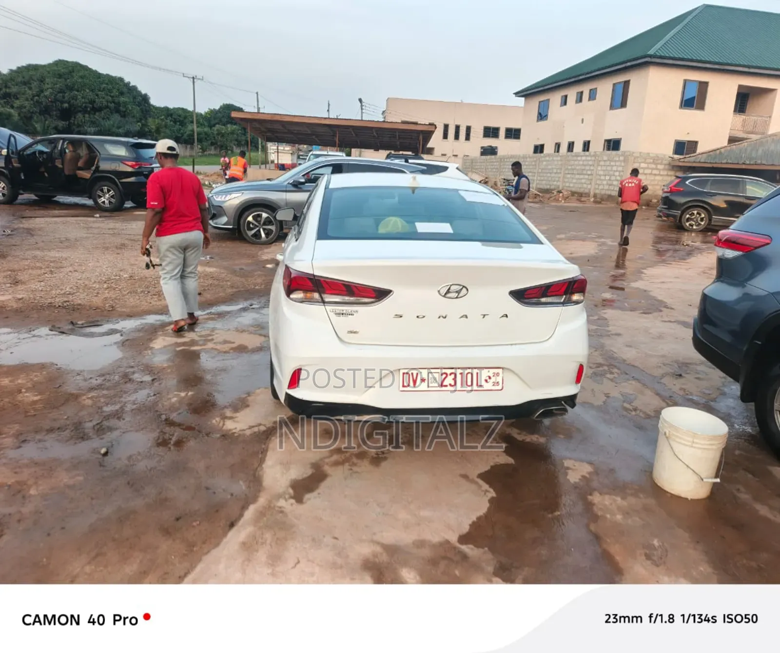 Hyundai Sonata SE 2019 White