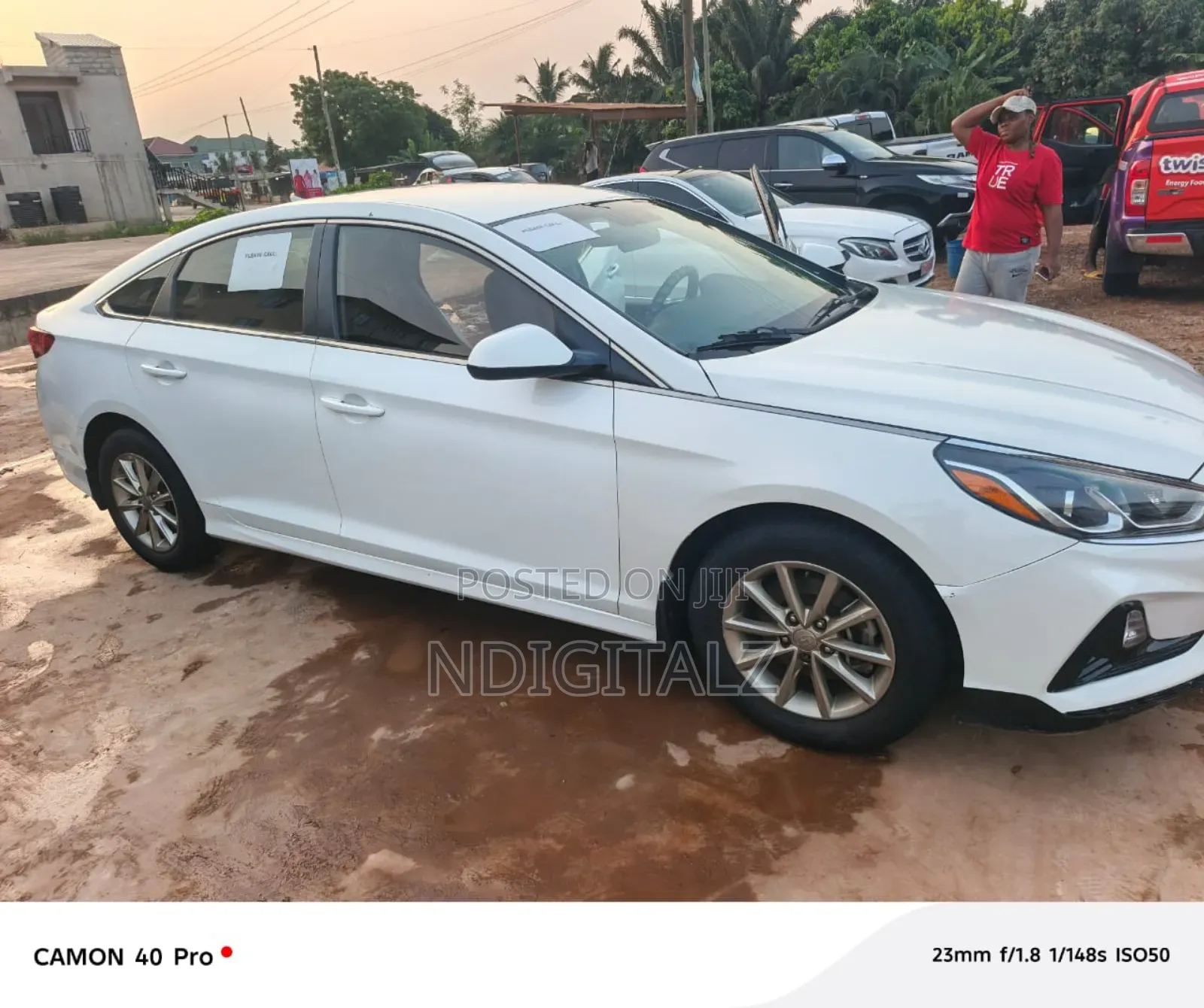 Hyundai Sonata SE 2019 White