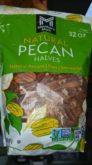 Natural Pecan Halves Nut, 907g