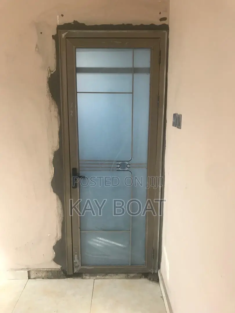 Neatly Installed and Dressed Glass Door
