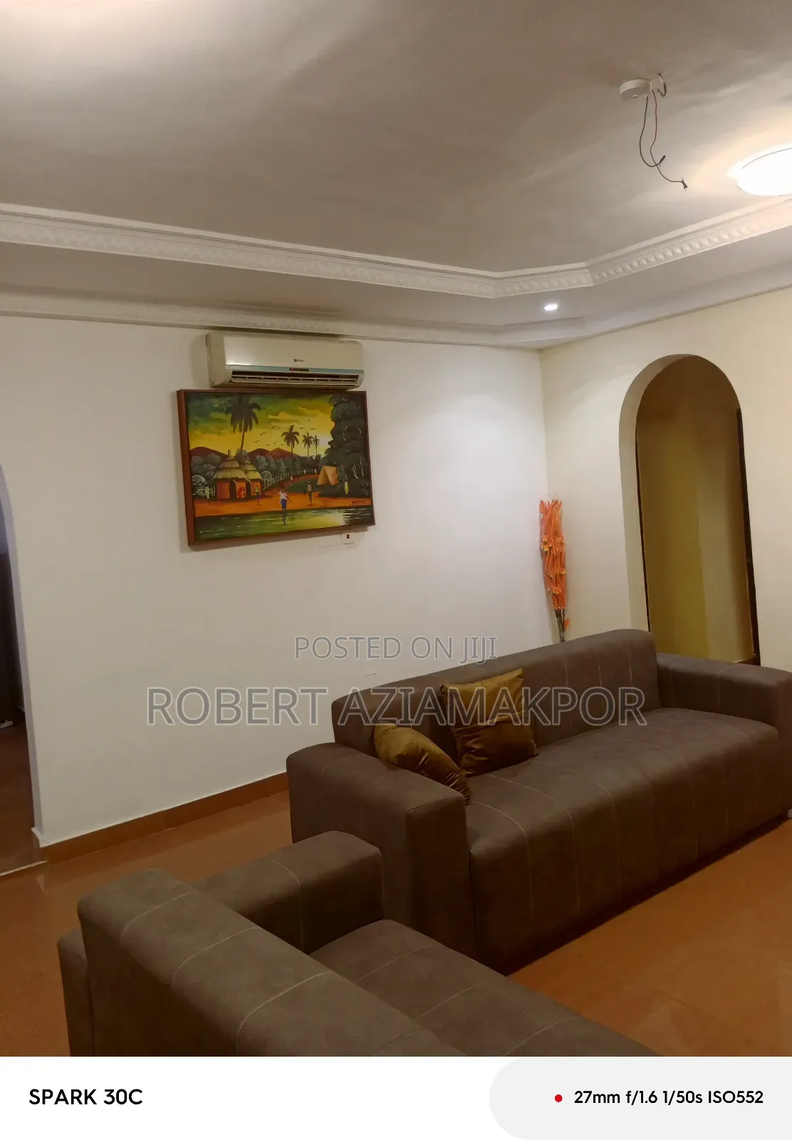 Furnished 2bdrm Apartment in Ultimate Estate, Achimota for rent