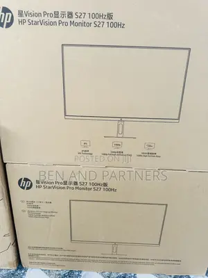 Hp 27", Full Hd, Ips, 100hz Business & Gaming Monitor