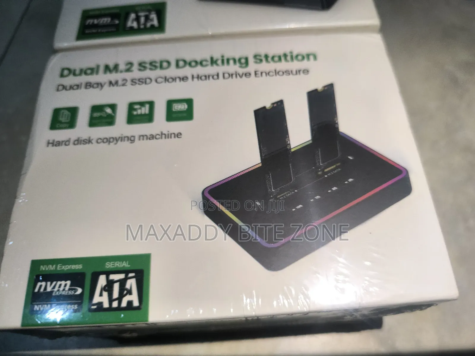 Blueendless Offline Clone Dual Protocol M.2 Ssd Case Ssd