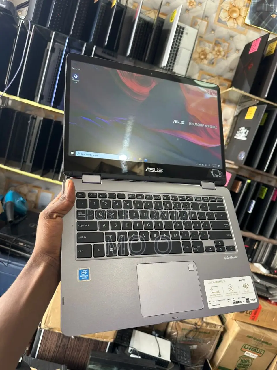 Laptop Asus VivoBook Flip 14 TP401CA 4GB Intel Pentium SSD 128GB