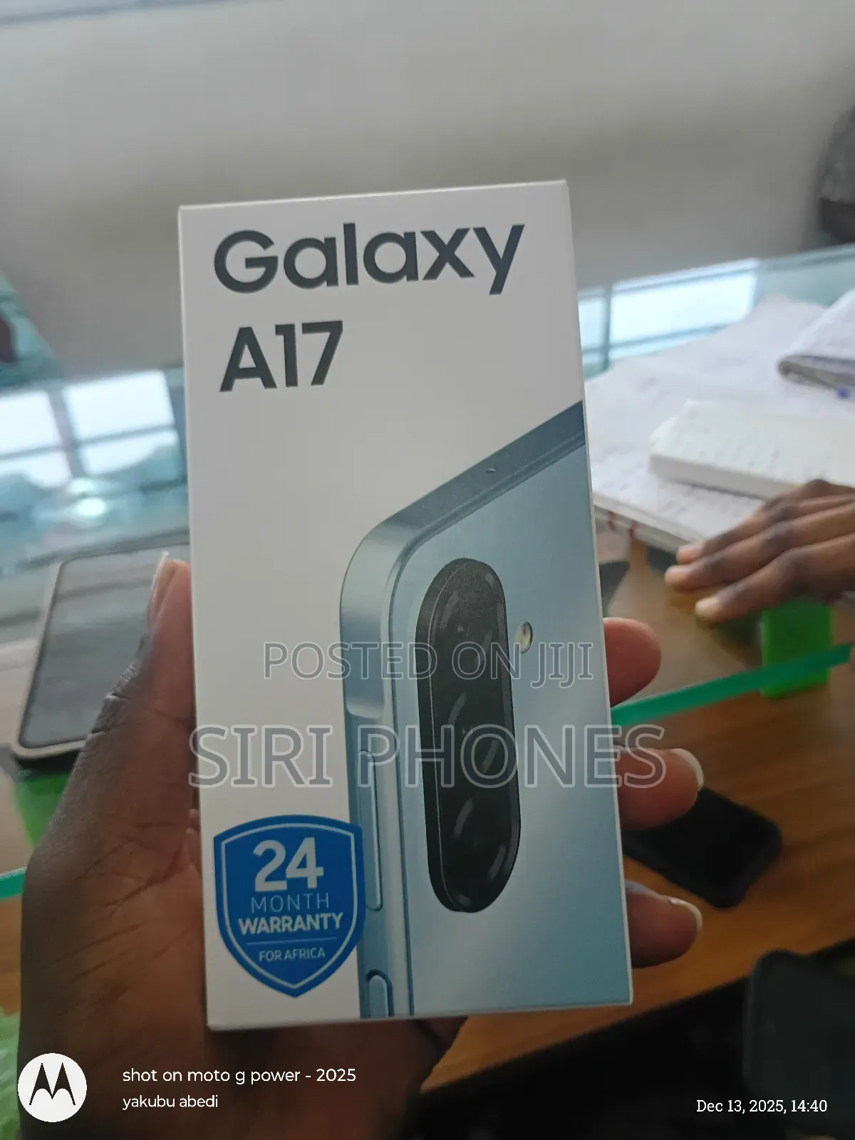 New Samsung Galaxy A17 5G 128 GB Blue