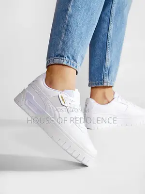 Puma Cali Dream Trainers All White Sneakers