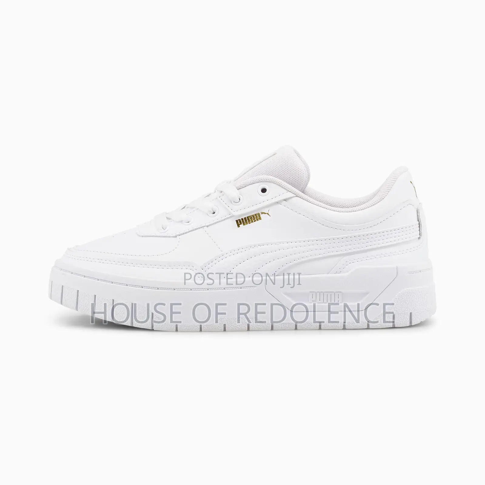 Puma Cali Dream Trainers All White Sneakers