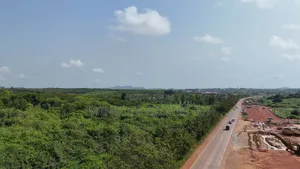 Main Winneba Mankesim Road Side Land