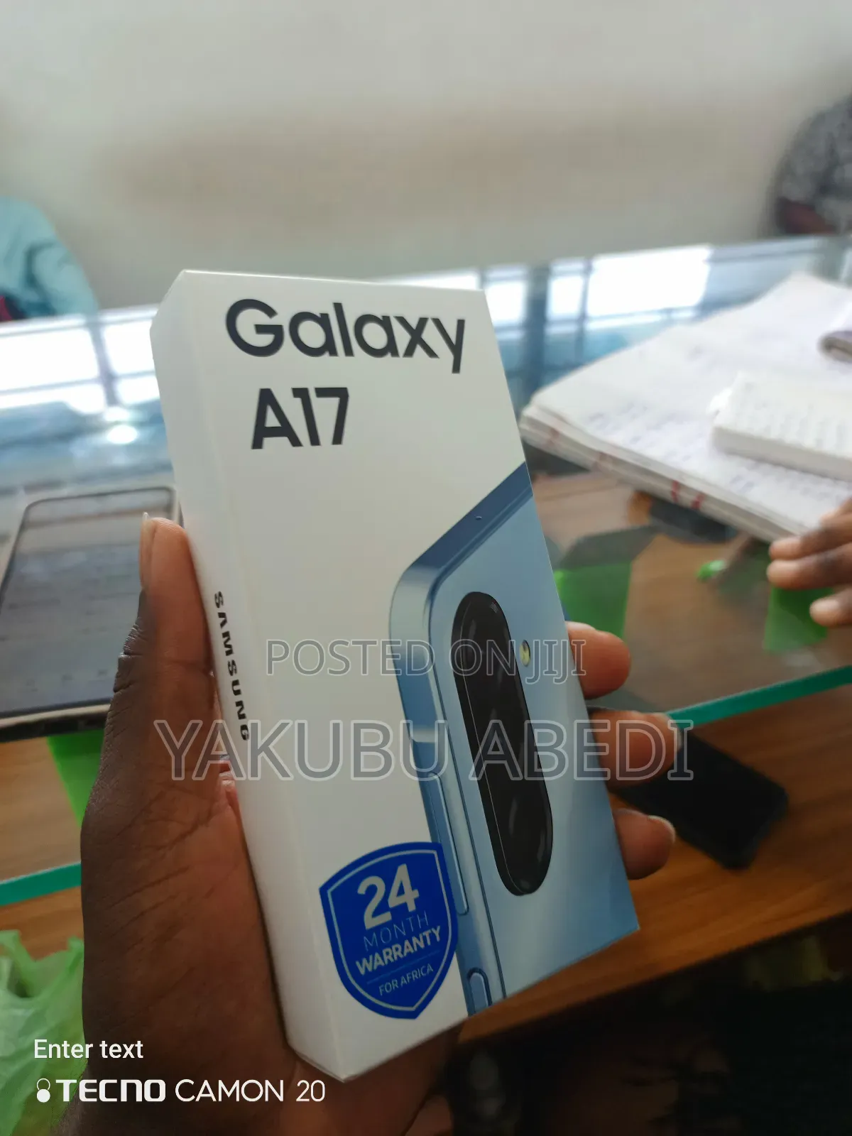 New Samsung Galaxy A17 128 GB Blue