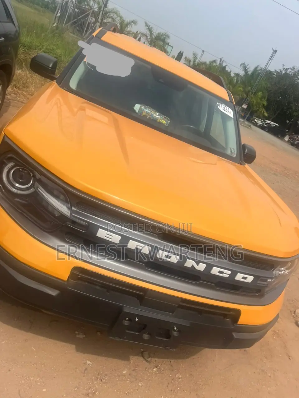 Ford Bronco 2022 Yellow