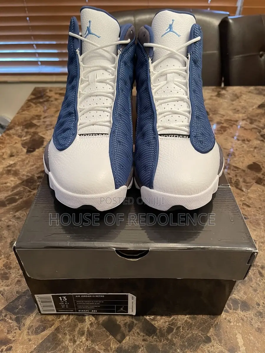Air Jordan 13 Retro French Blue Sneakers