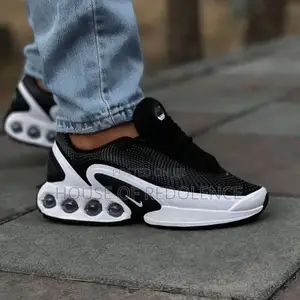 Nike Air Max Dn Black And White Sneakers