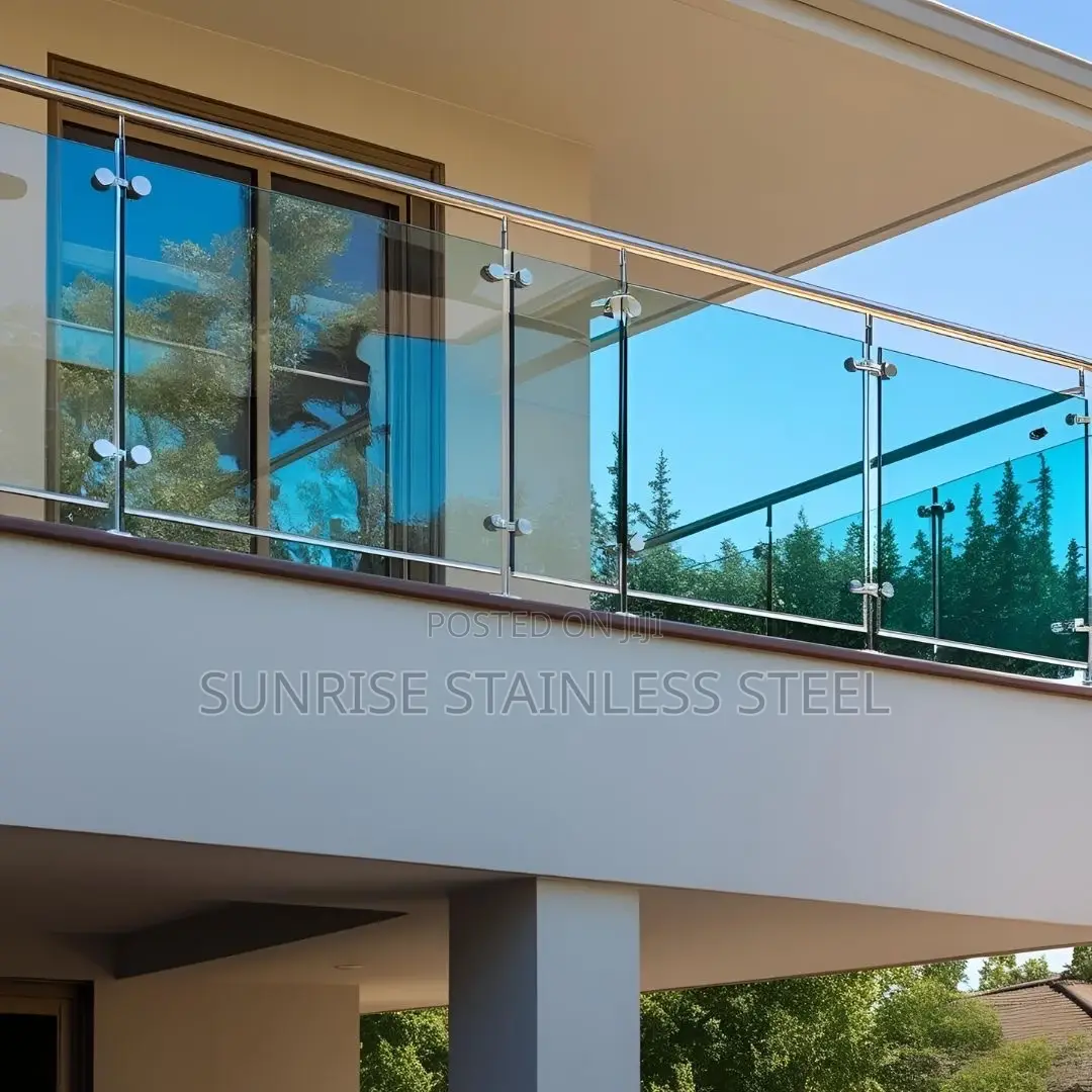 Sunrise Stainless Staircase Frameless Design
