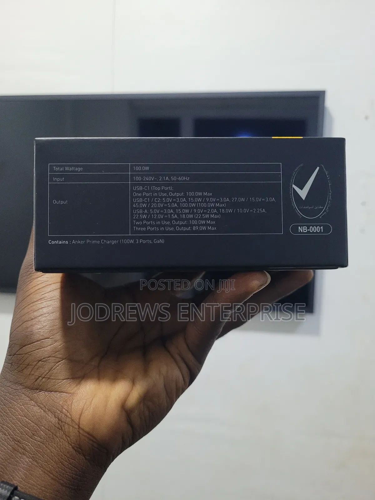Anker Prime 100w Usb-c 3-port Gan Wall Charger For Phones And Laptops