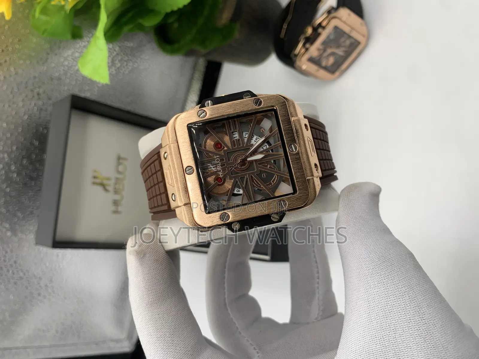 Silicon Strap Hublot Timepiece