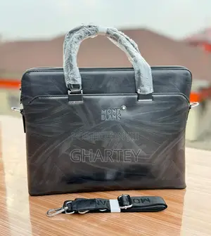 Laptop Leather Bag Briefcase - Suitable for Up to 16 Inches Laptop