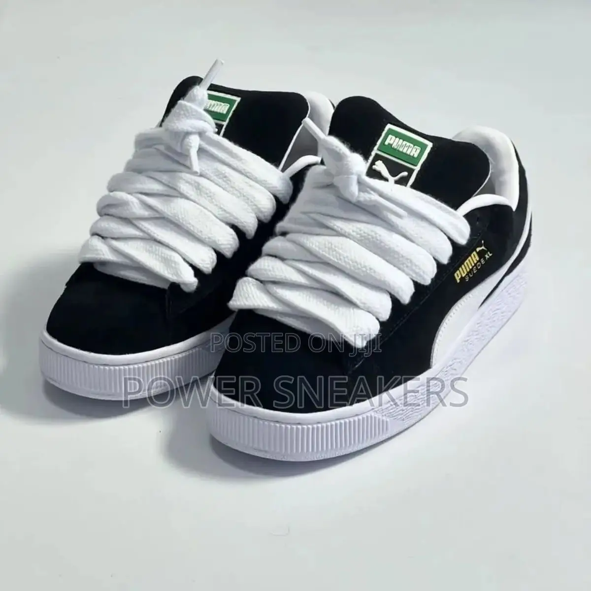 Puma Suede Black and White