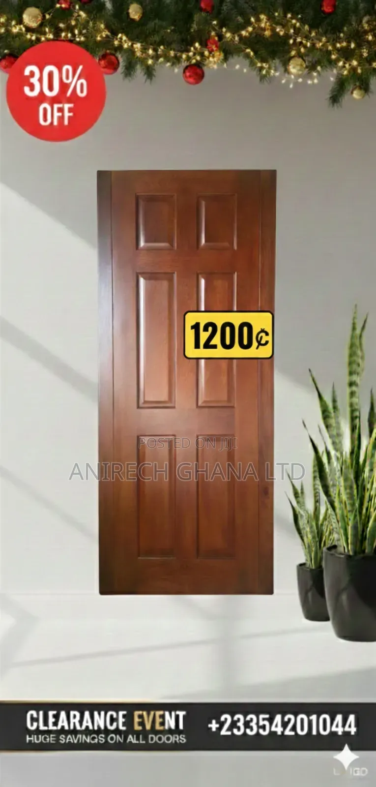 Solid Wooden Door
