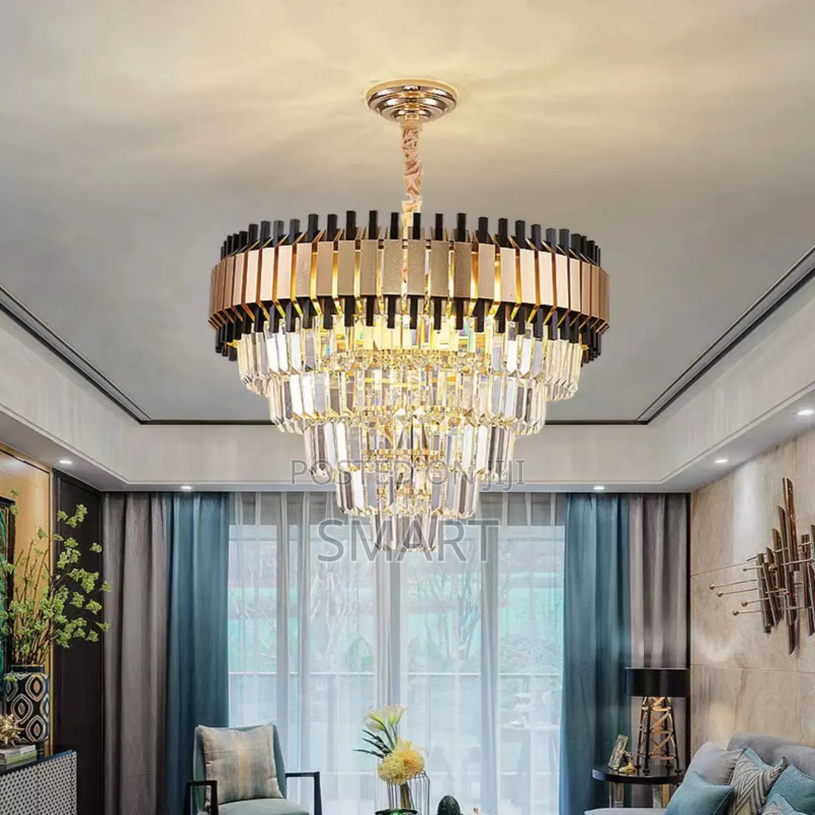 Modern Decorative Hanging Crystal Chandelier
