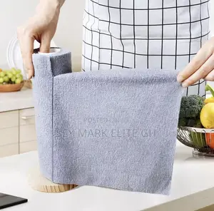 50pcs Multipurpose Reusable Microfiber Napkin