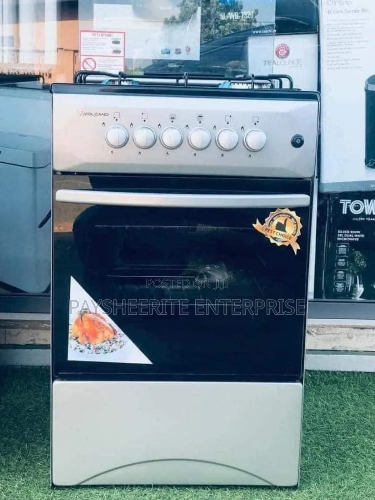 1680gh Promo Volcano 50*50 With Oven and Grill