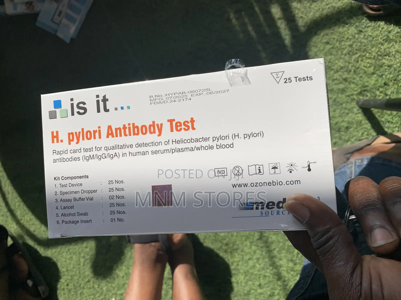 H.Pylori Antibody Test Cassette
