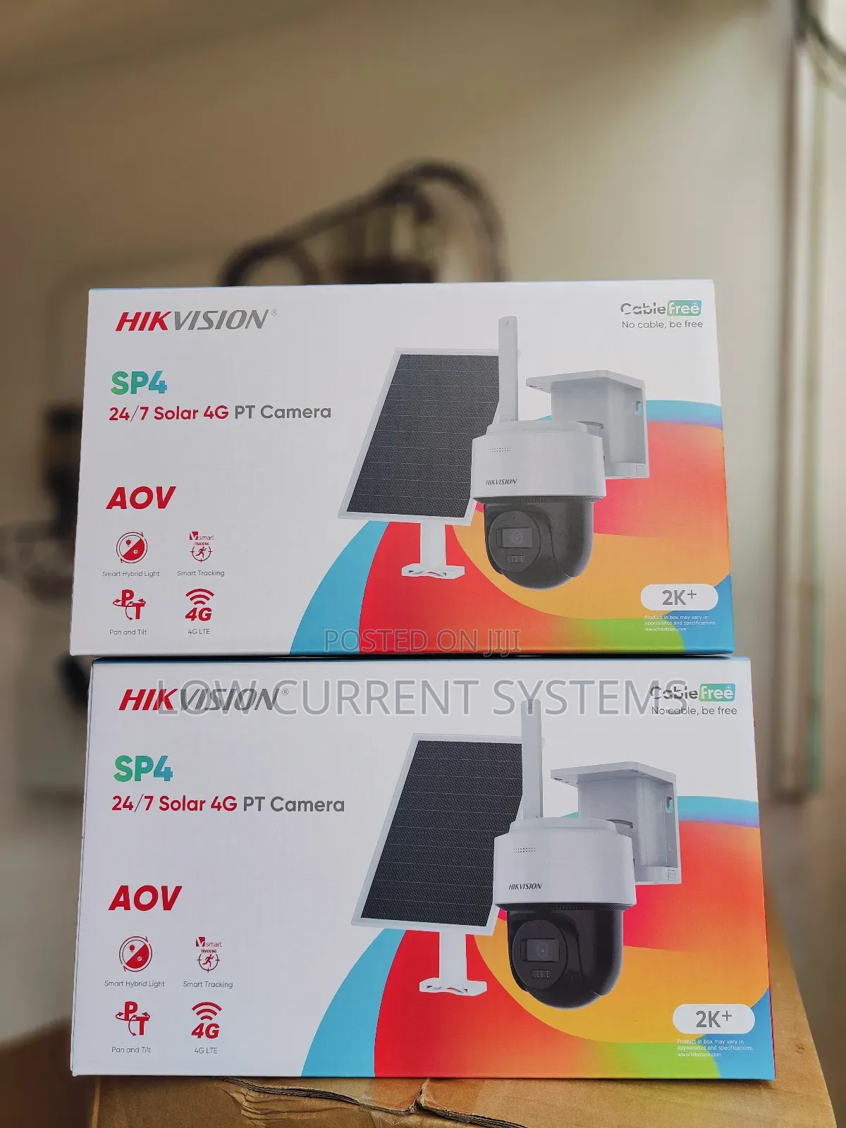 Hikvision Ds-2cfsp4/4g 4mp 24/7 Solar 4g Pt Camera