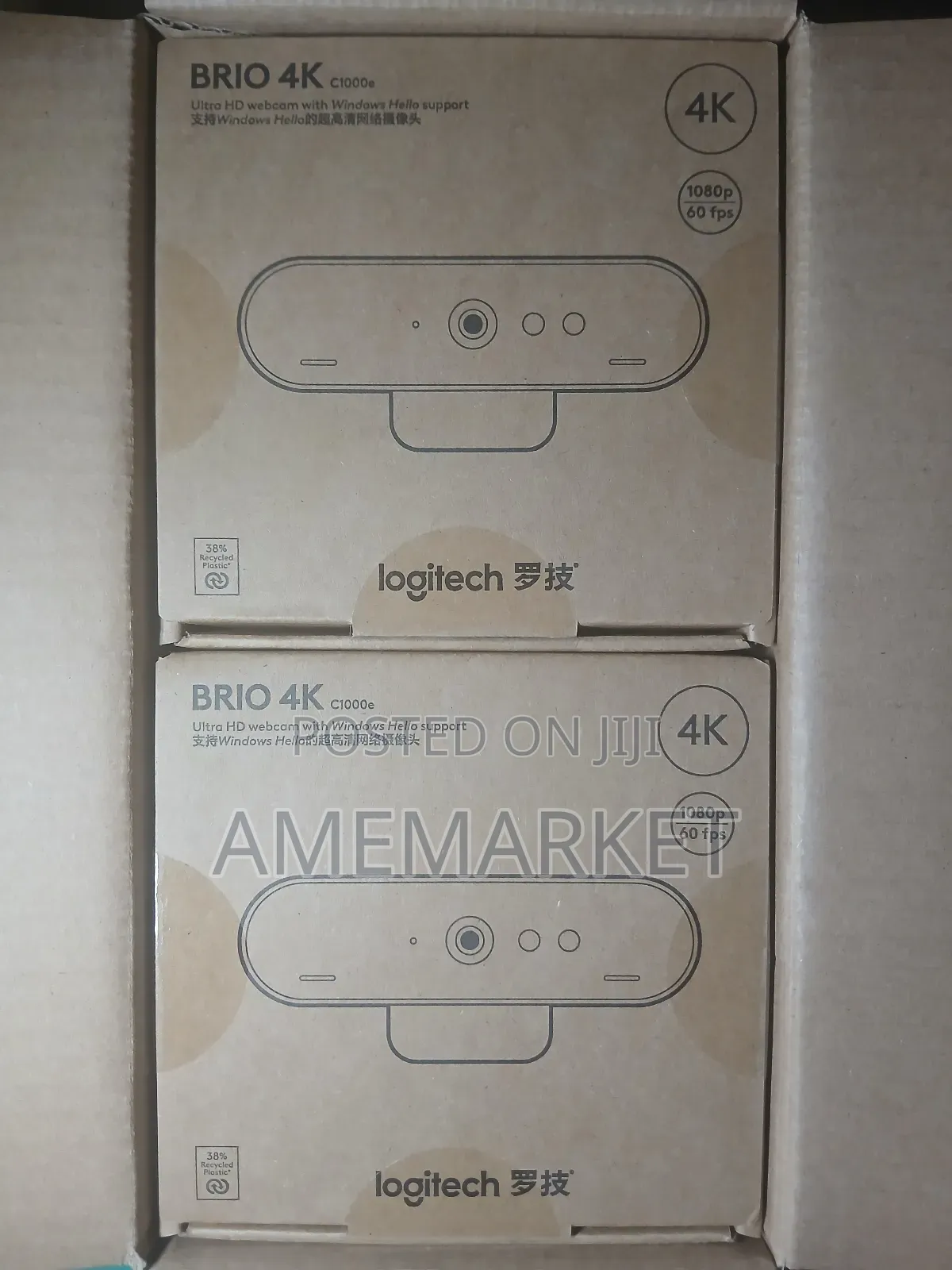 Logitech Brio Pro Webcam Ultra Hd Video (Brand New)