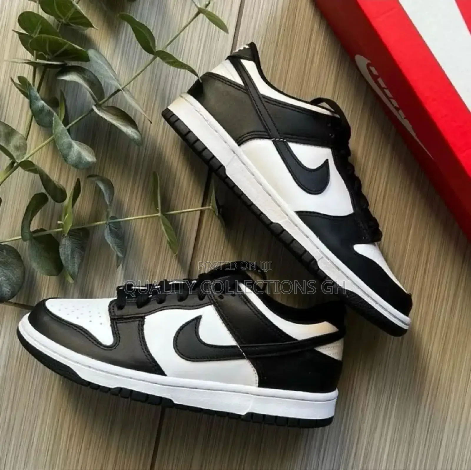 Black and White Low Dunk