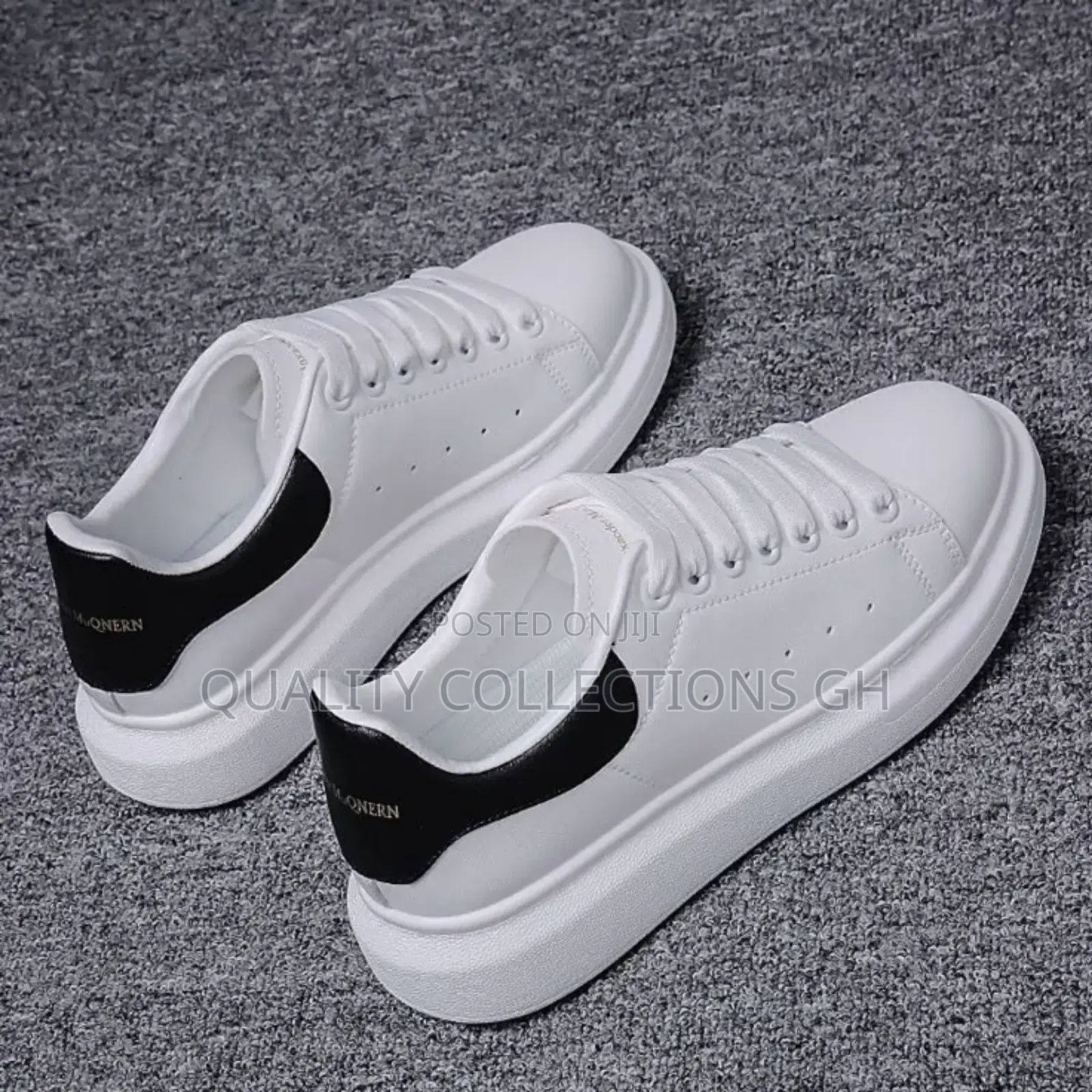 White and Black McQueen
