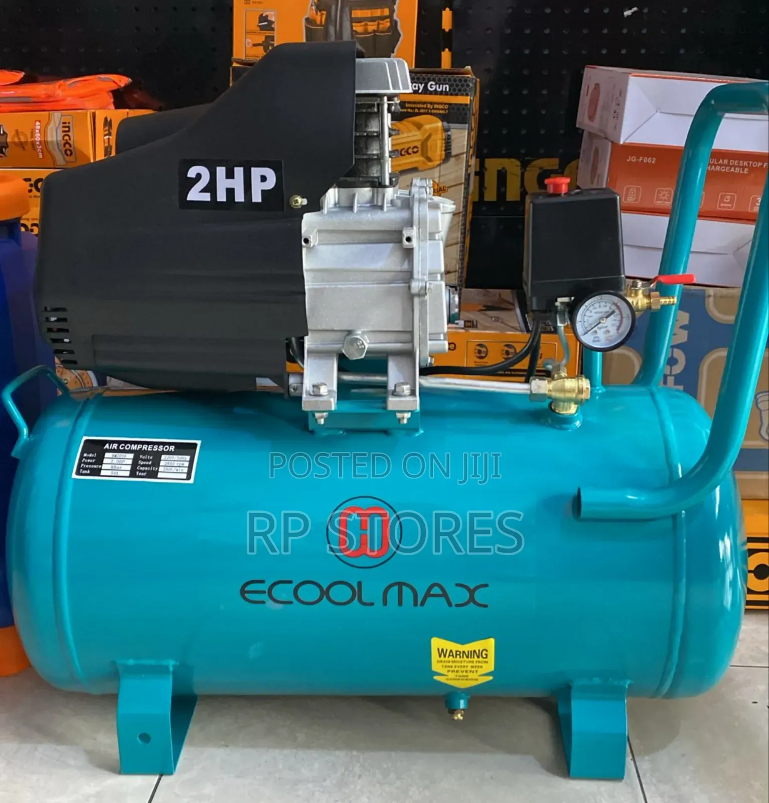 Air Compressor 50l / 2hp/Oil