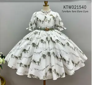 Pixina Girls Dress With Belt