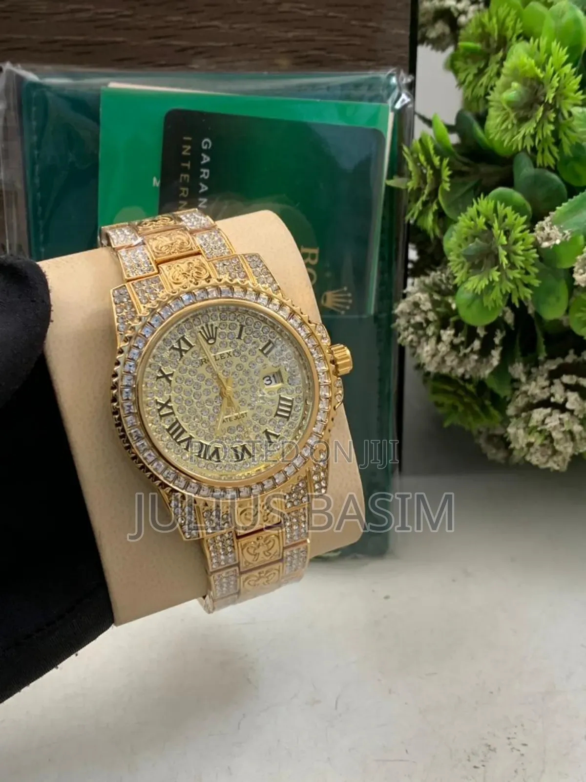 Rolex Watch Ice Out in Box