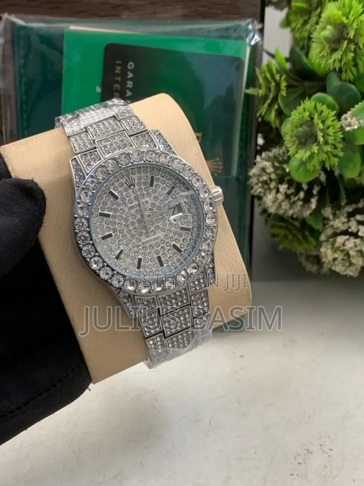 Rolex Watch Ice Out in Box