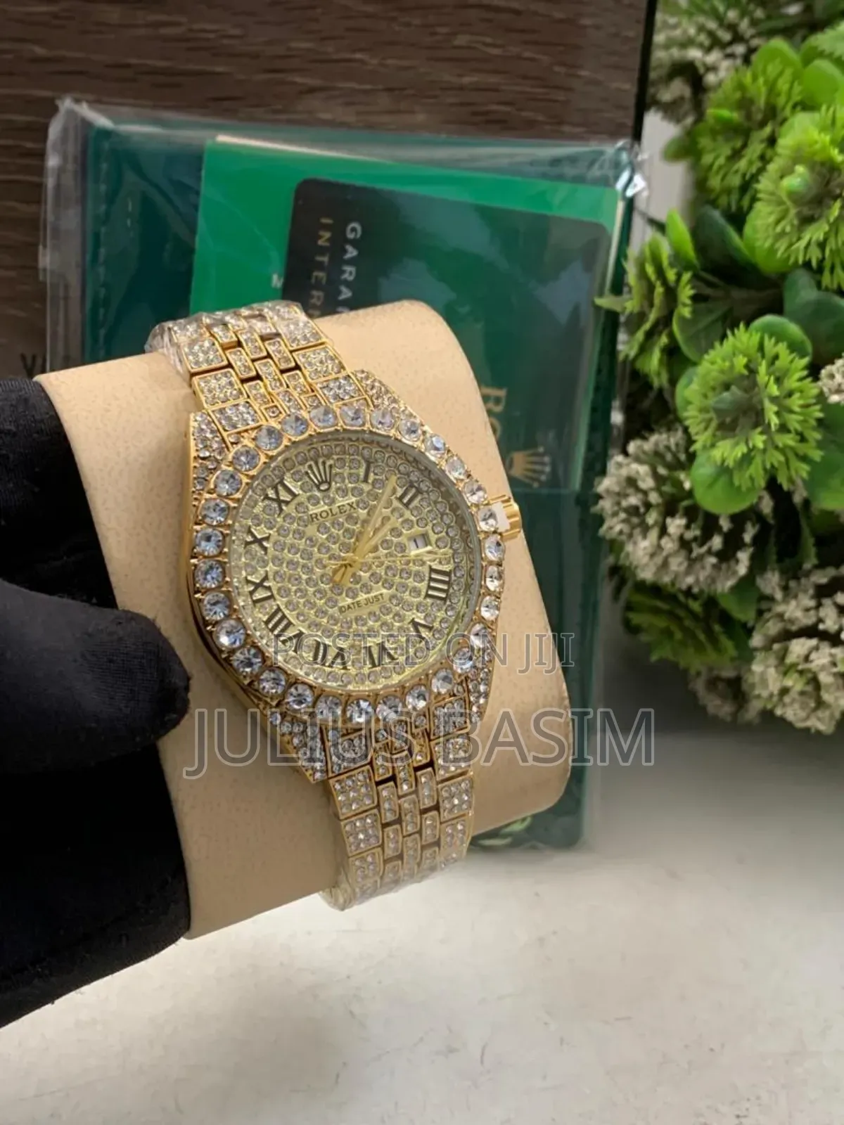Rolex Watch Ice Out in Box