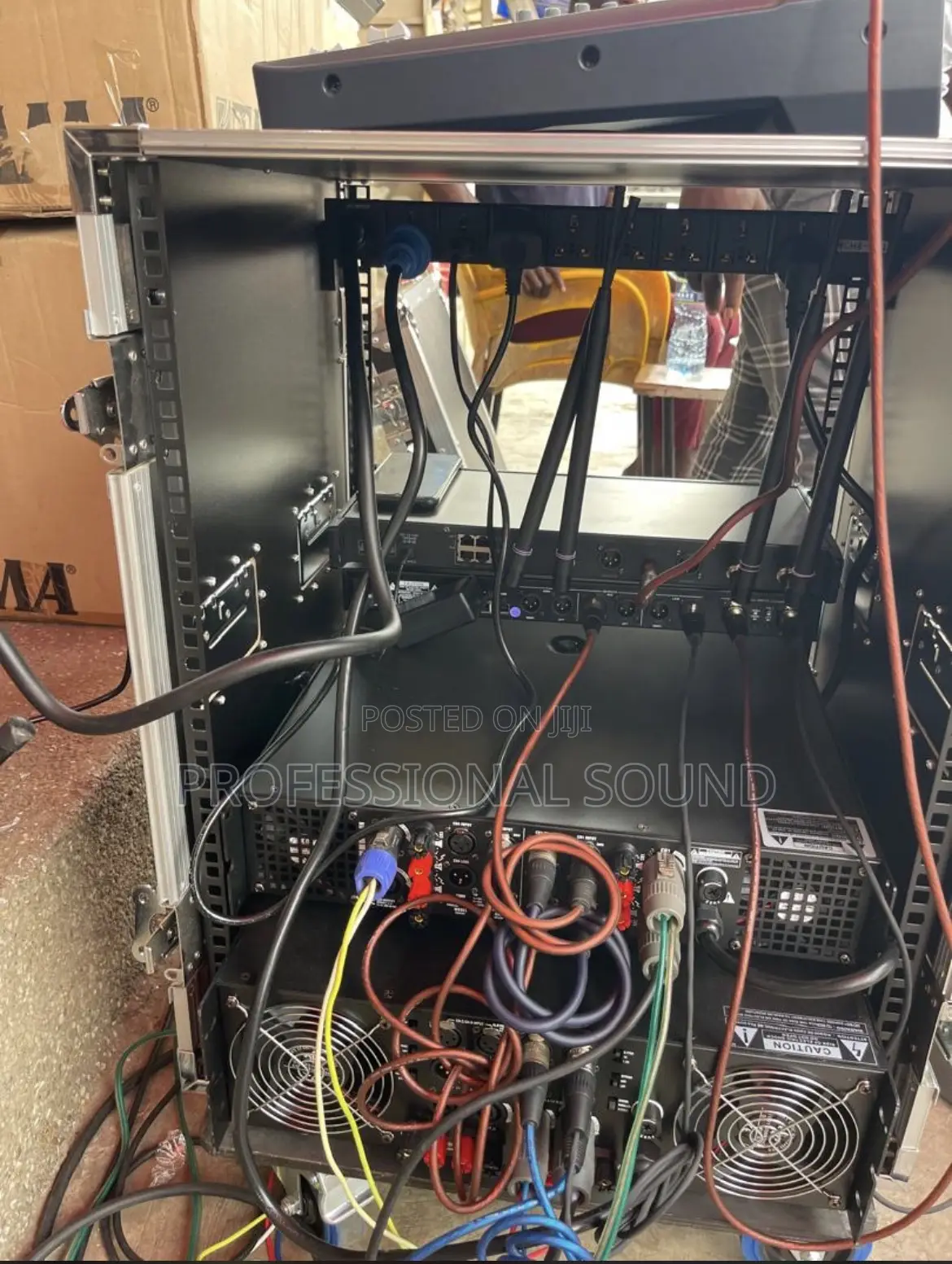 Professional Line Array Speakers and Subwoofers.